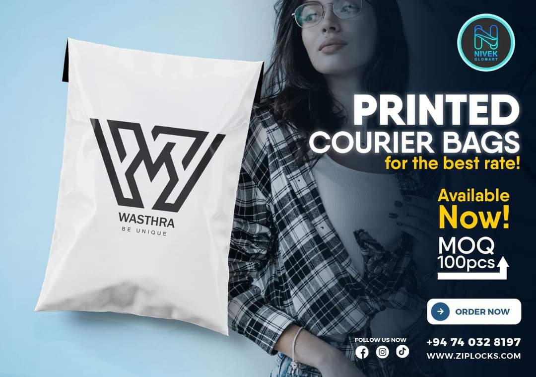 White Printed Courier Bags, Thickness: 3 mm at Rs 170/kilogram in Delhi |  ID: 20744134212